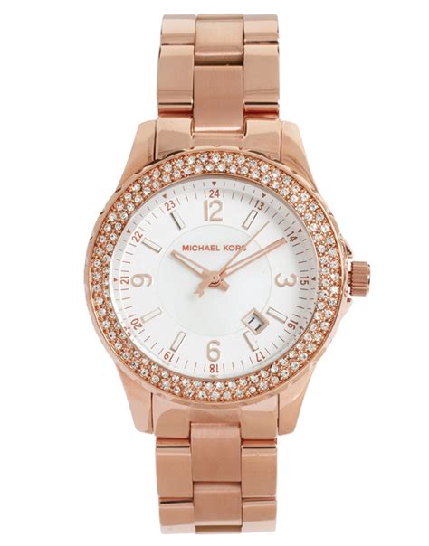 dau michael kors rosegoldfarbig 199|Michael Kors rose gold.